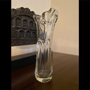 Abstract Bud Vase 9” H